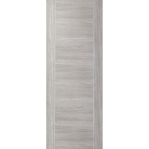 Forli White Grey Prefinished Laminate Fire Door (FD30)